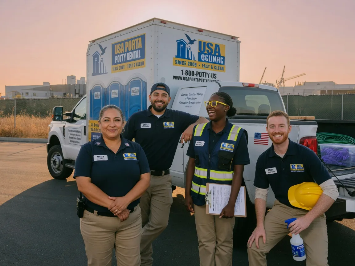Portable Toilet Rental company in Visalia, CA
